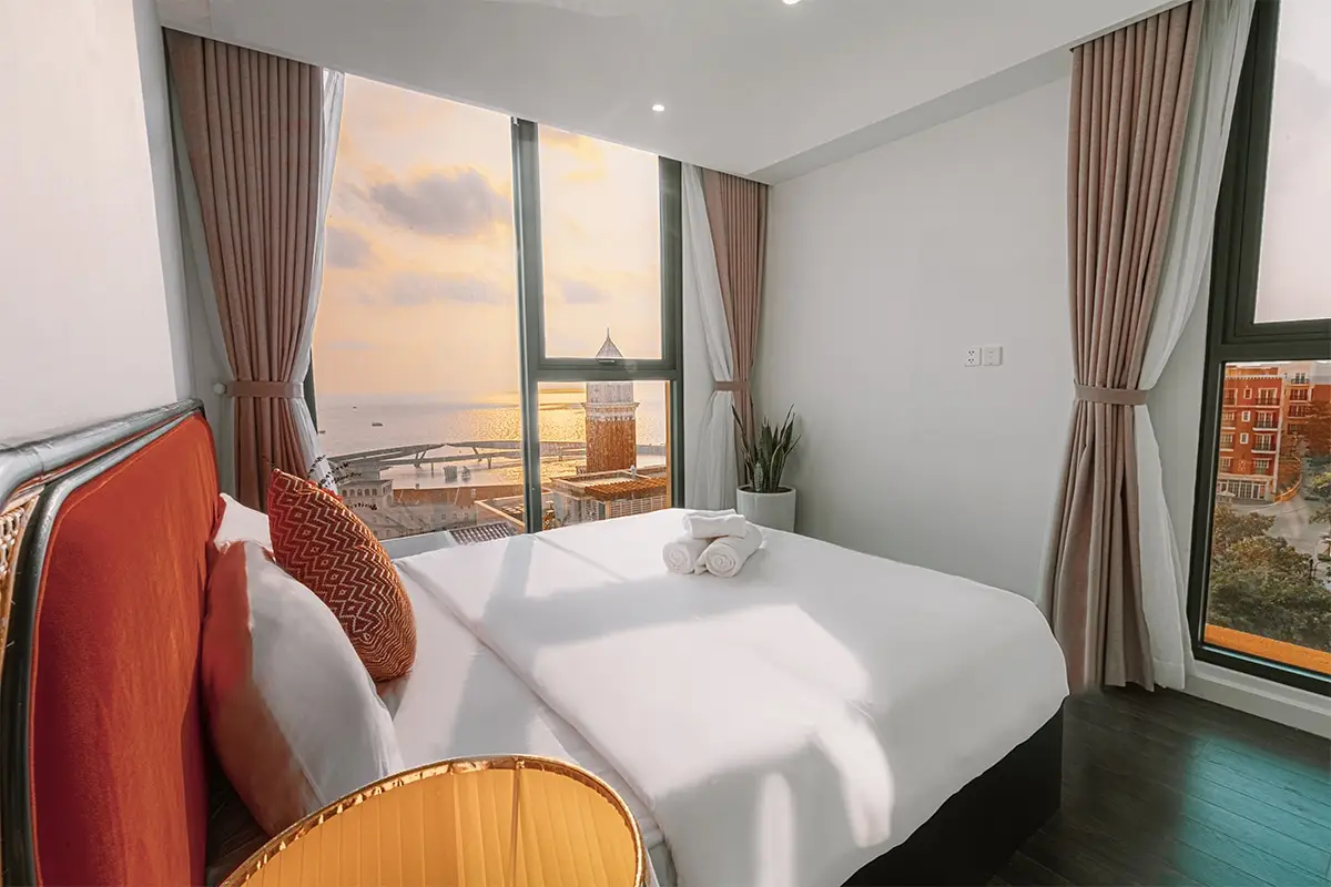 Sole Casa Two Bedroom Kiss Bridge View 3 Phòng ngủ Master Sole Casa Two Bedroom Kiss Bridge View